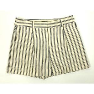 Ann Taylor Womens Shorts Size 10 Blue Striped